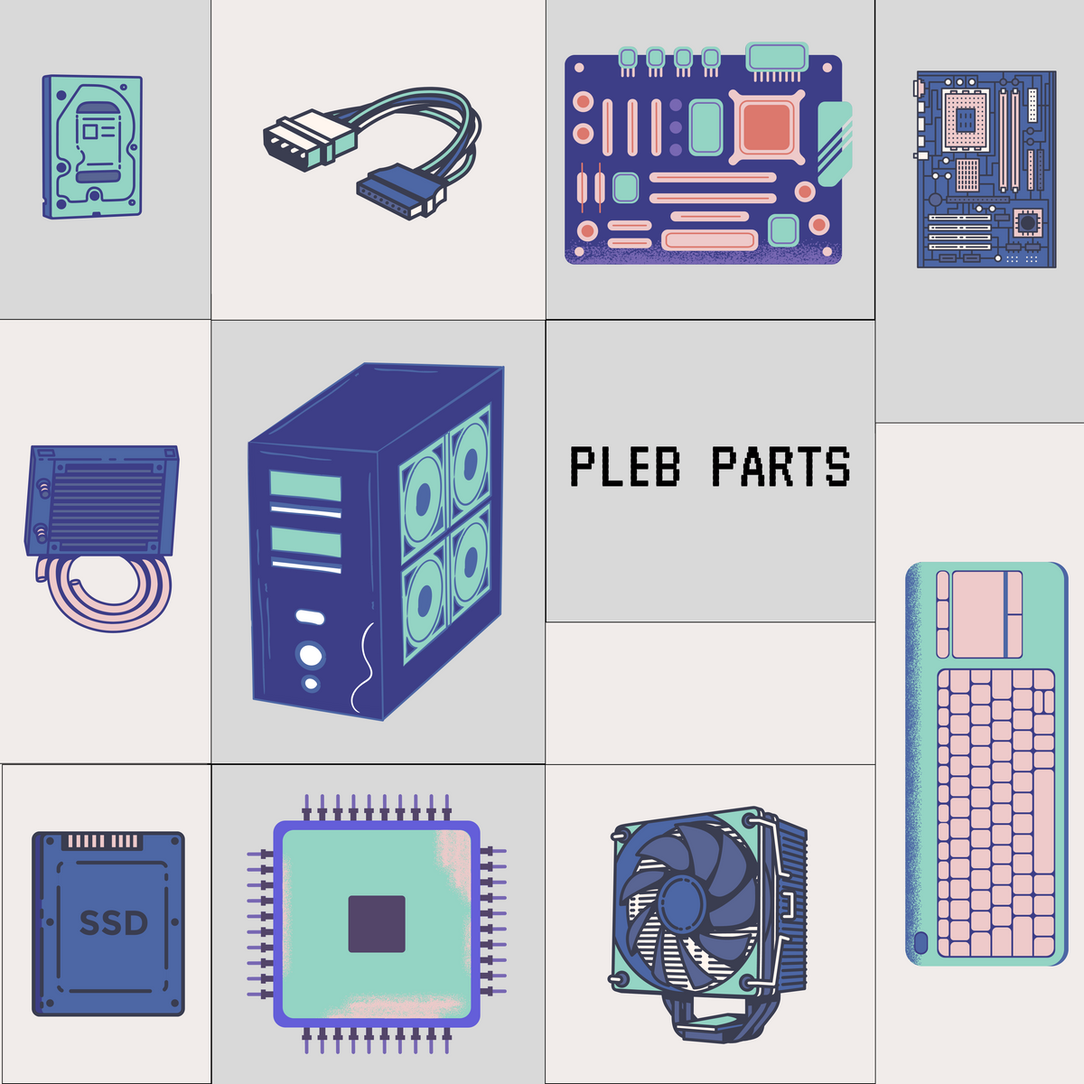 ⚙️ Pleb Parts is coming soon!