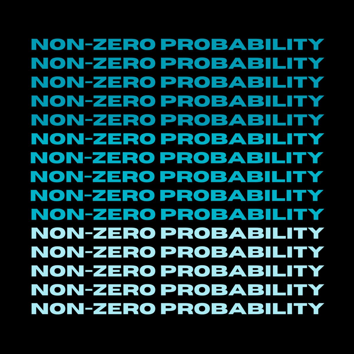 Non-Zero Probability - Sunday Orange Flow
