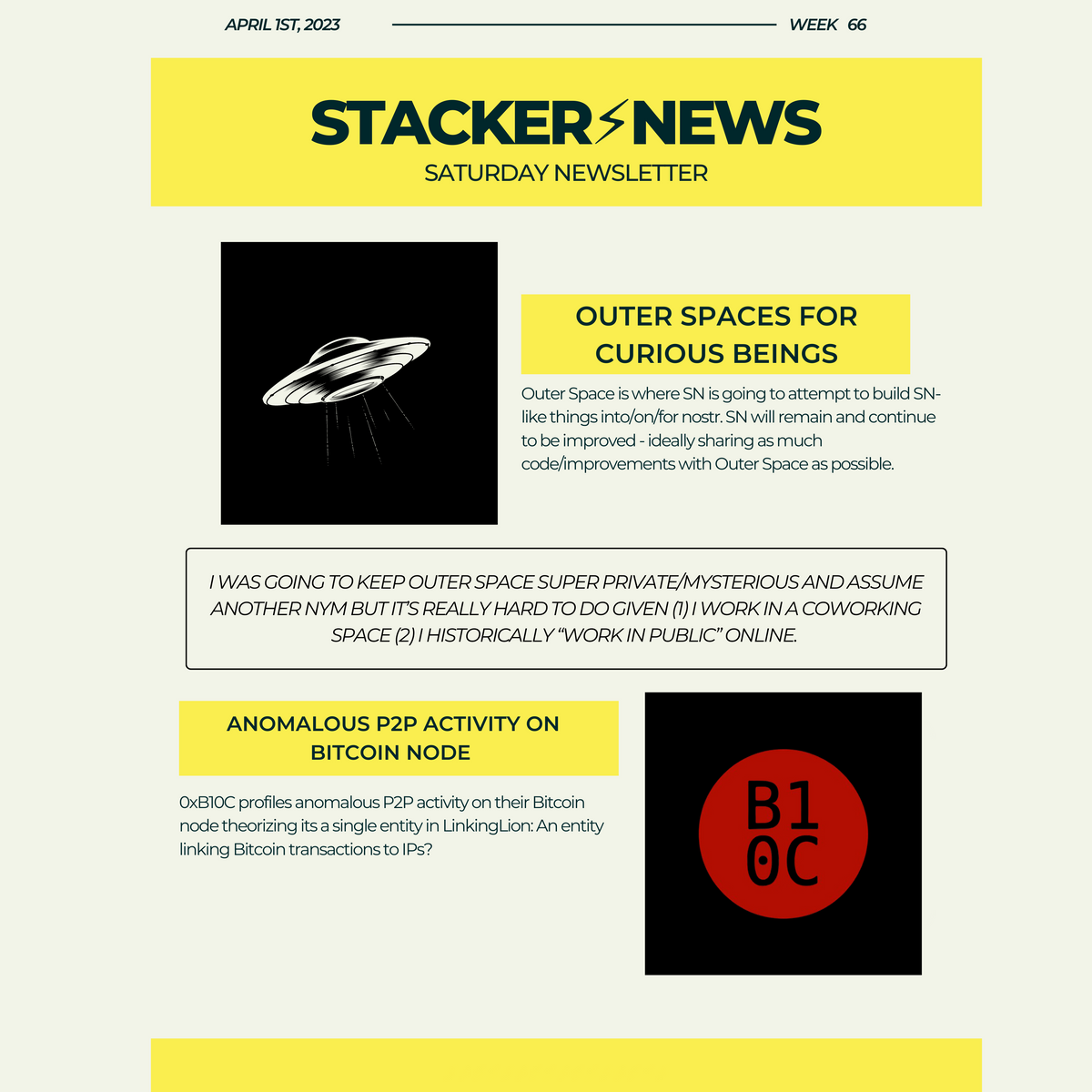 "Anomalous Activity" - Stacker News Saturday Newsletter