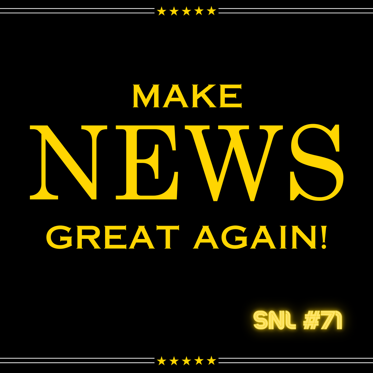 "Make News Great Again with Super Testnet" - Stacker News Saturday Newsletter