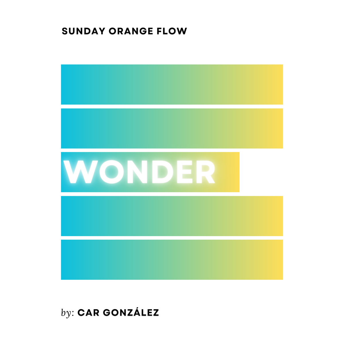 Wonder - Sunday Orange Flow