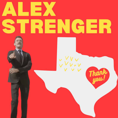 Alex Strenger "Thank you for caring Austin"