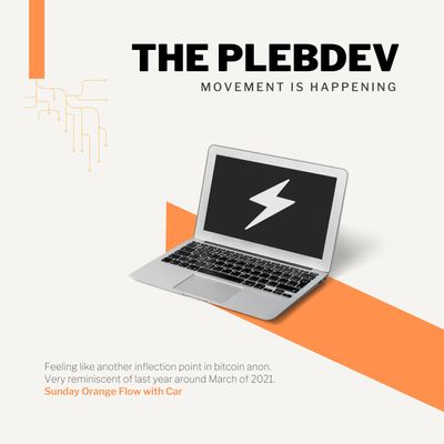 The PlebDev - Sunday Orange Flow