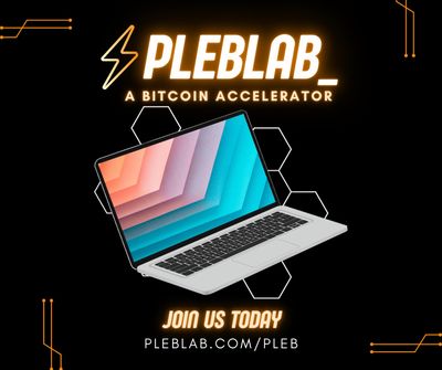 November Sponsor - ⚡️PlebLab