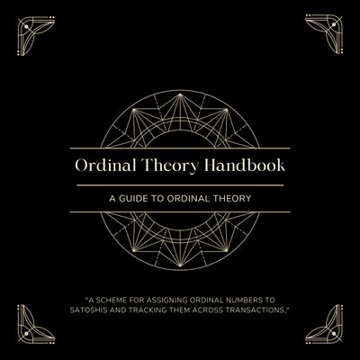 The Ordinal Theory Handbook released!