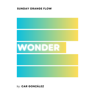 Wonder - Sunday Orange Flow