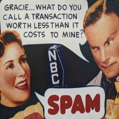 Opinion: Spam can't cause high fees