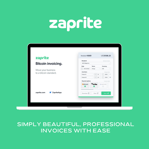 October Sponsor - Zaprite