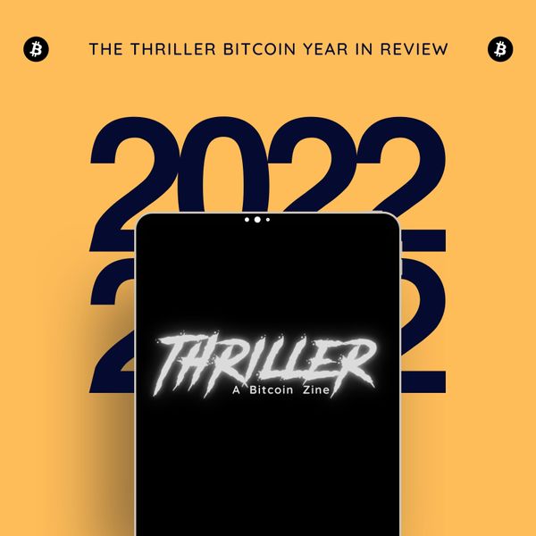 The Thriller Bitcoin Year in Review for 2022