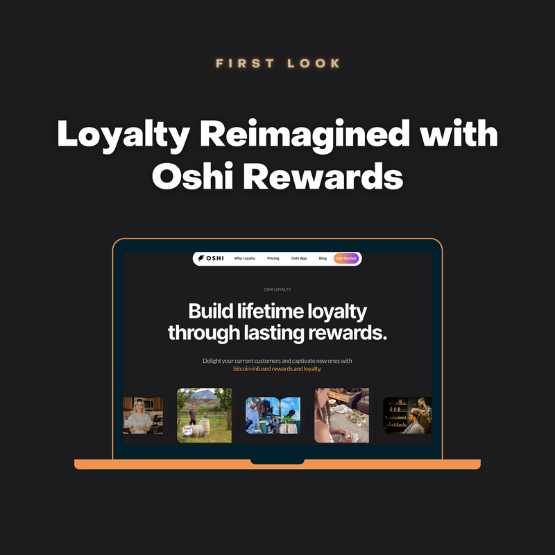 First Look at Oshi Loyalty Rewards
